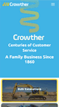 Mobile Screenshot of jwcrowther.co.uk